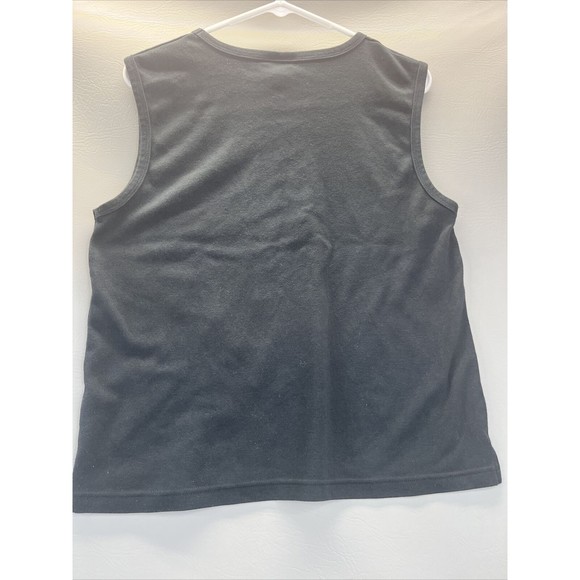 Morgan Cole Womens Black Tropical Floral Tank Size Medium - Picture 4 of 8